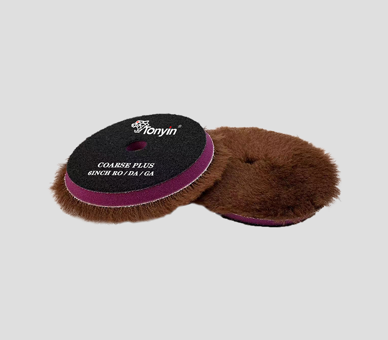 Tonyin 6 Inch Wool Polish Pad Coarse Plus