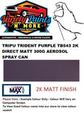TRIPU TRIDENT PURPLE TB543 2K DIRECT MATT 300G AEROSOL SPRAY CAN