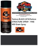 Textura BLACK (K74)Texture STRUCTURE SPRAY - FINE 400 Gram Spray