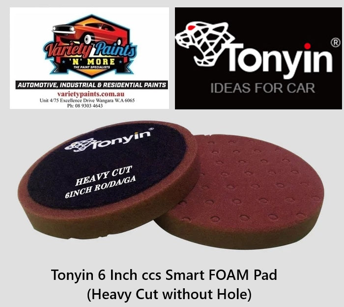 Tonyin 6 Inch ccs Smart FOAM Pad (Heavy Cut without Hole)