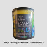 Tonyin Polish Applicator Pads - 6 Per Pack (TT20)