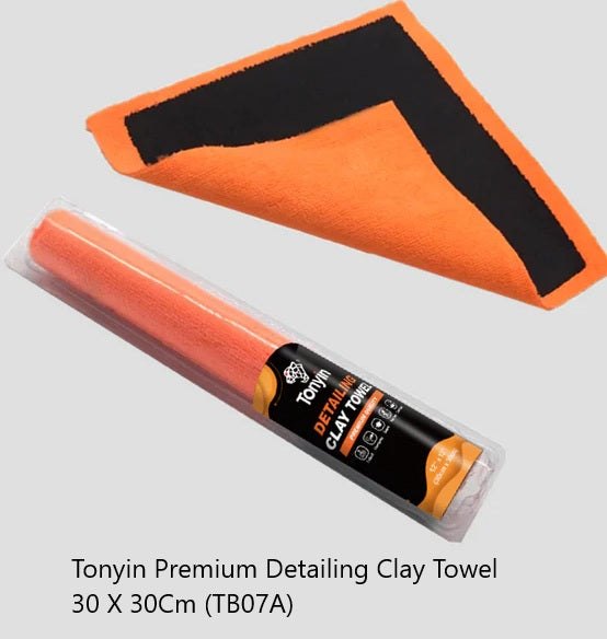 Tonyin Premium Detailing Clay Towel 30 X 30Cm (TB07A)