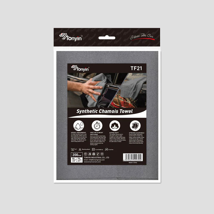 Tonyin Premium Synthetic Chamois Towel 50cm x 70cm