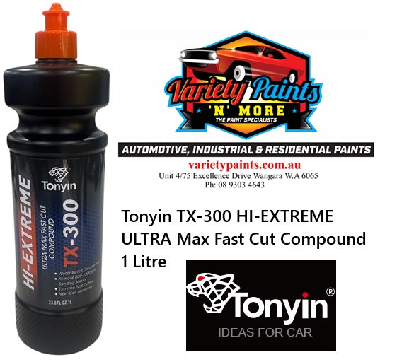 Tonyin TX-300 HI-EXTREME ULTRA Max Fast Cut Compound 1 Litre