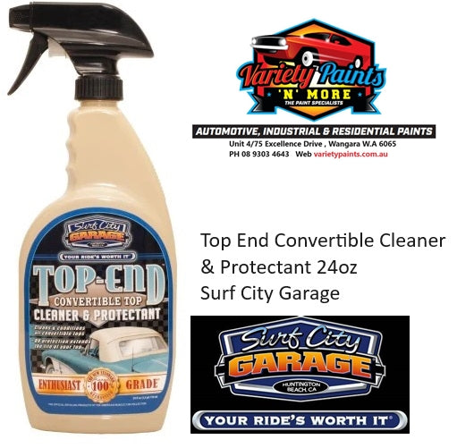 Top End Convertible Cleaner & Protectant 24oz Surf City Garage