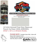UC1042 Ground Coat Grey Basecoat Touch Up Paint 300G AEROSOL STEP 1