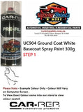 UC904 Ground Coat White Basecoat Spray Paint 300g