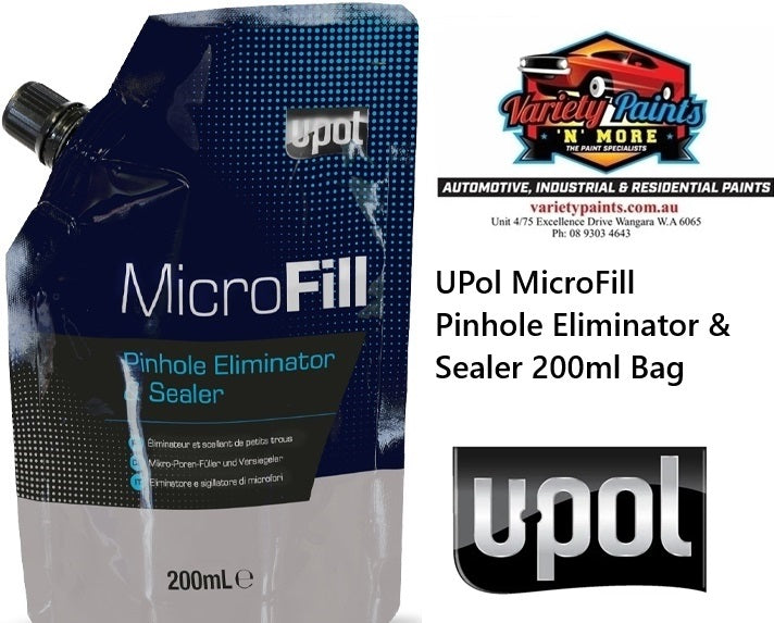 UPol MicroFill Pinhole Eliminator & Sealer 200ml Bag