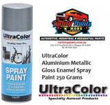 UltraColor Aluminium Metallic Gloss Enamel Spray Paint 250 Grams