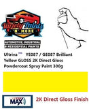 Ultriva™  YE087 / GE087 Brilliant Yellow GLOSS 2K Direct Gloss AEROSOL 300G