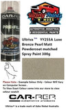 Ultriva™  YY255A Luxe Bronze Pearl Matt Powdercoat Spray Paint 300g