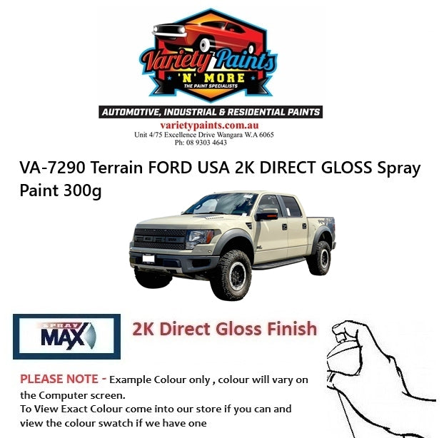 VA-7290 Terrain FORD USA 2K DIRECT GLOSS Spray Paint 300g