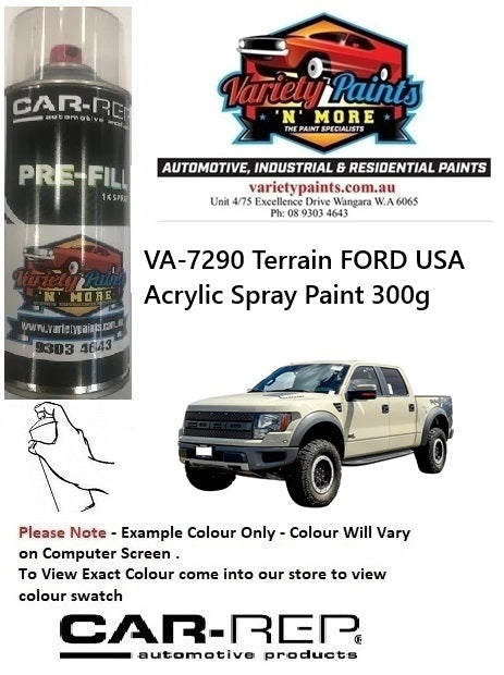 VA-7290 Terrain FORD USA ACRYLIC Spray Paint 300g