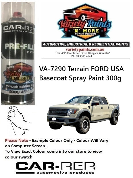 VA-7290 Terrain FORD USA Basecoat Spray Paint 300g