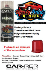 Variety Paints Translucent Red Polycarbonate Spray Paint 300 Gram