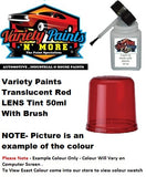 Variety Paints Translucent Red LENS Tint 50ml With Brush