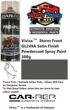 Vivica™ Storm Front GL249A SATIN Finish Powdercoat Spray Paint 300g 