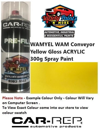 WAMYEL WAM Conveyor Yellow Gloss ACRYLIC 300g 3IS 17A 18S1647