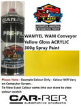 WAMYEL WAM Conveyor Yellow Gloss ACRYLIC 300g  