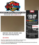 WBUTAN1 WB UTE HOLDEN  SEM Tan Colourcoat Vinyl Aerosol 300 GRAMS*SEE NOTES