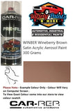 WINBER Wineberry Brown Satin Acrylic Aerosol Paint 300 Grams