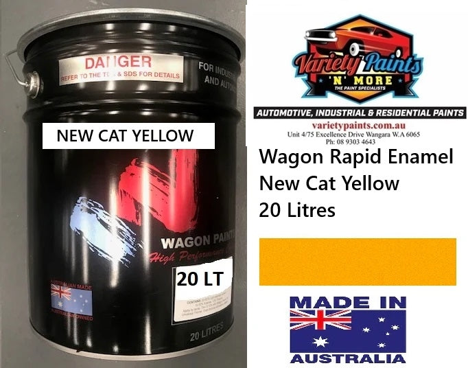 Wagon Rapid Enamel New Cat Yellow 20 Litre