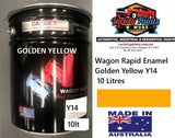 Wagon Rapid Enamel Golden Yellow Y14 10 Litres
