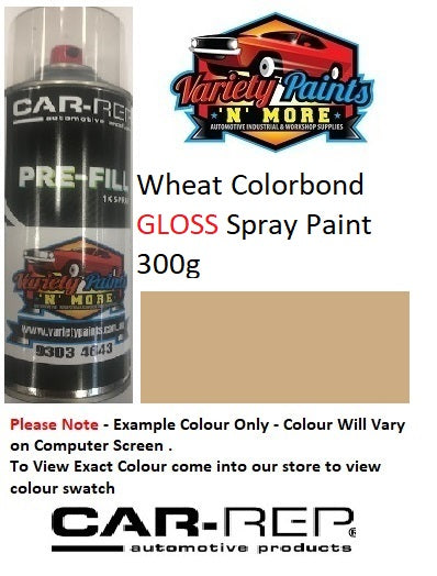 HARVEST/WHEAT Colorbond GLOSS Enamel Spray Paint 300g