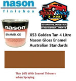 X53 Golden Tan 4 Litre Nason Gloss Enamel