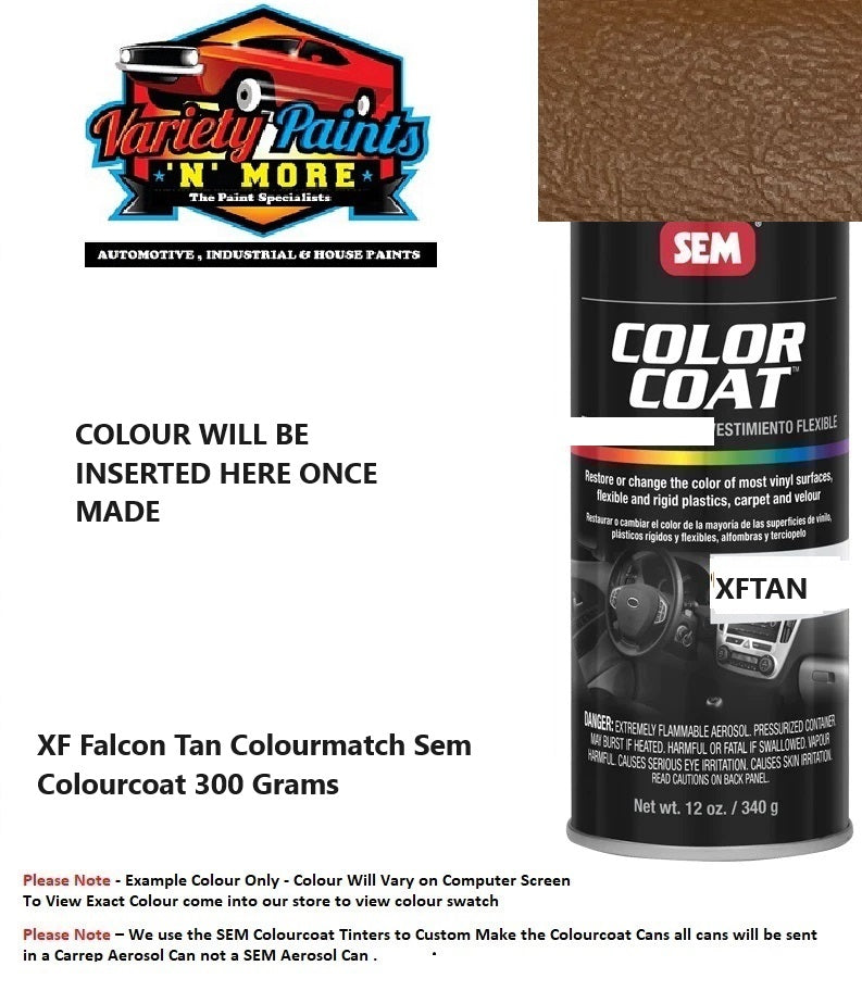 XF Falcon Tan Colourmatch Sem Colourcoat 300 Grams