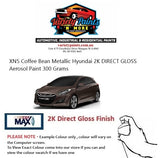 XN5 Coffee Bean Metallic Hyundai 2K DIRECT GLOSS Aerosol Paint 300 Grams