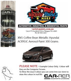 XN5 Coffee Bean Metallic Hyundai ACRYLIC Aerosol Paint 300 Grams