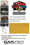 Y107 Gold Metallic Gloss Acrylic Aerosol Spray Can 300 Grams