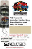 Y43 Parchment Australian Standard Gloss Enamel 300 Grams 