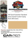 Y44 Sand Australian Standard Gloss Enamel Custom Spray Paint 300 Grams