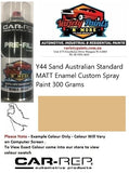 Y44 Sand Australian Standard MATT Enamel Custom Spray Paint 300 Grams