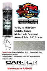 YU8/237 Flint Grey Metallic Suzuki Motorcycle Basecoat Aerosol Paint 300 Grams