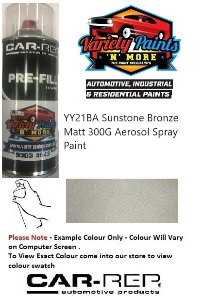 YY21BA Sunstone Bronze Matt 300G Aerosol Spray Paint