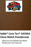 Sable Core Ten GX350A Close Match Powdercoat 4 Litre