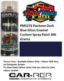 PMS276 Pantone Dark Blue Gloss Enamel Custom Spray Paint 300 Grams