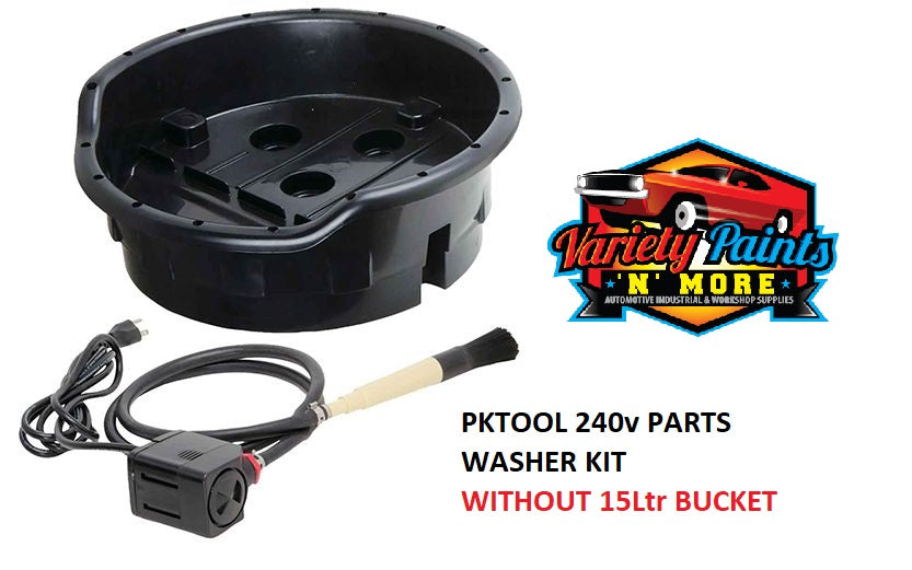 PKTool 240v PARTS WASHER KIT WITHOUT 15Ltr BUCKET