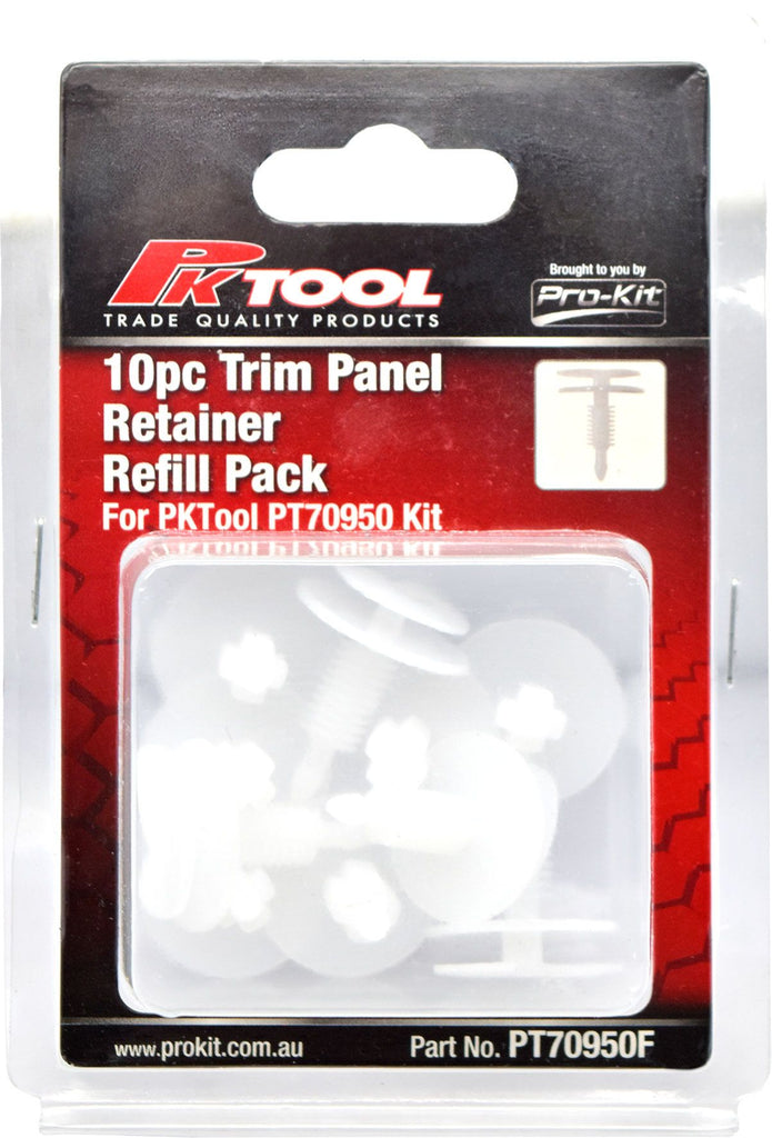 10pc Trim Clips Refill Pack - Trim panel retainer (D169) to suit PT70950