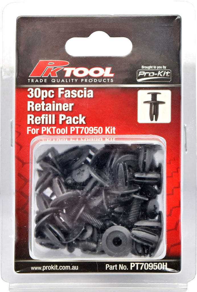 30pc Trim Clips Refill Pack - Fascia retainer (C05) to suit PT70950 (Copy)