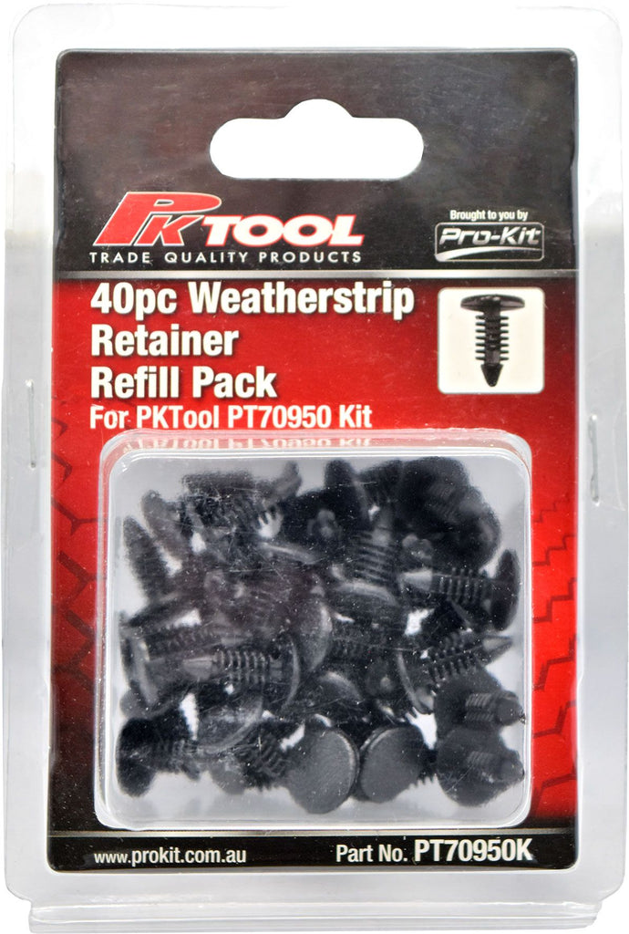 40pc Trim Clips Refill Pack - Weatherstrip retainer (A56) to suit PT70950