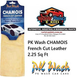 PK Wash CHAMOIS French Cut Leather 2.25sq ft MEDIUM