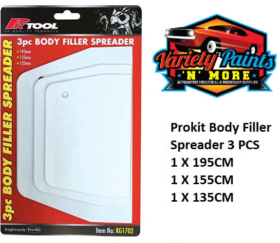 Prokit Body Filler Spreader 3 PCS