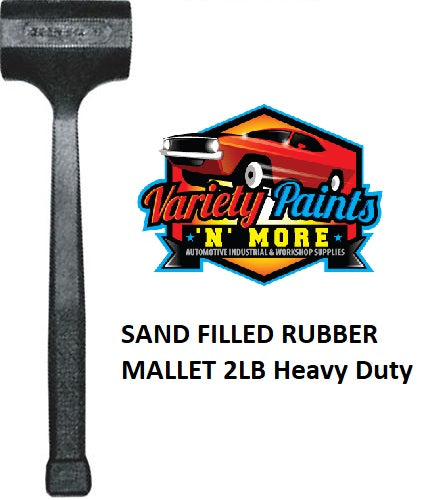 SAND FILLED RUBBER MALLET 2LB Heavy Duty