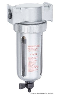 Geiger Mini Air 1/2" Filter Regulator (NO Regulater or Gauge)