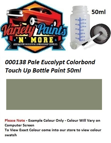 000138 Pale Eucalypt/Mist Green/Meadow Green Colorbond® Touch Up Bottle Paint 50ml