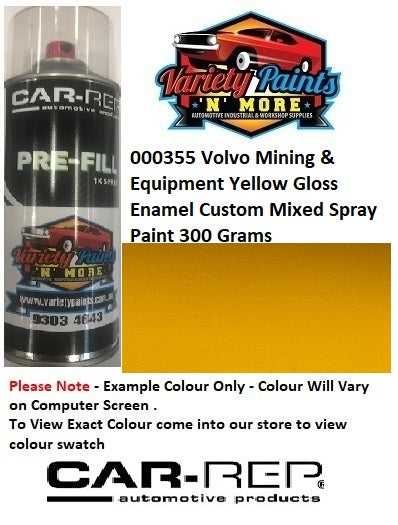 000355 Volvo Mining & Equipment Yellow Gloss Enamel
